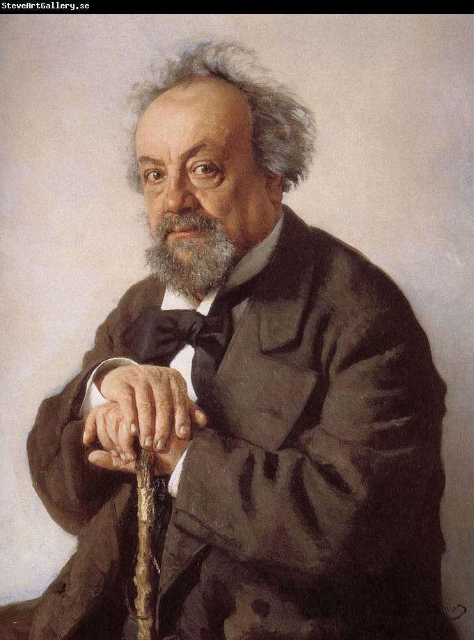 Ilia Efimovich Repin Peter Xie Rimsky portrait